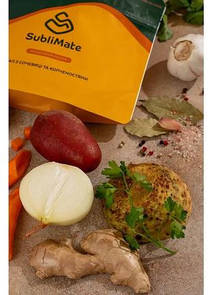 Чечевичный даал с копченостями sublimate 2