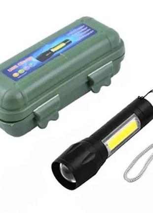 Ліхтарик ручний bailong bl-511 ver 2.0 cob