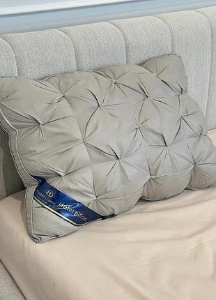 Подушка тесто из полиэфирного волокна "tac" 70x70 для комфортного сна.