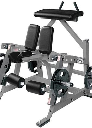 Сгибание ног стоя на коленях hammer strength iso-lateral kneeling leg curl, для фитнес-центра, для регулярных интенсивных занятий