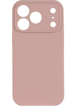 Чехол silk full camera protective (aa) no logo для apple iphone 17 pro / 18 pro (6.3") розовый / pink sand 2