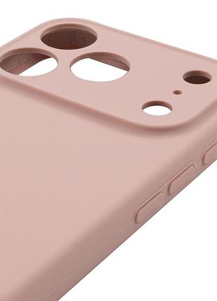 Чехол silk full camera protective (aa) no logo для apple iphone 17 pro / 18 pro (6.3") розовый / pink sand 4