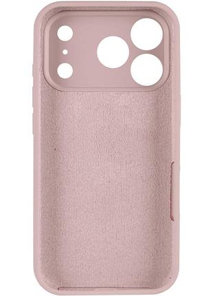 Чохол silk full camera protective (aa) no logo для apple iphone 17 pro / 18 pro (6.3") рожевий / chalk pink 3