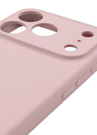 Чохол silk full camera protective (aa) no logo для apple iphone 17 pro / 18 pro (6.3") рожевий / chalk pink 4
