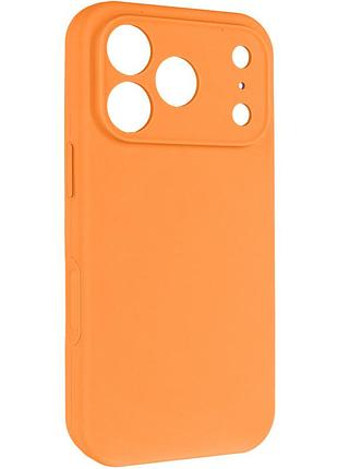 Чехол silk full camera protective (aa) no logo для apple iphone 17 pro / 18 pro (6.3") оранжевый / orange