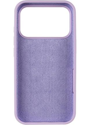 Чехол silk full protective (aa) no logo для apple iphone 17 pro max / 18 pro max (6.9") сиреневый / lilac 3