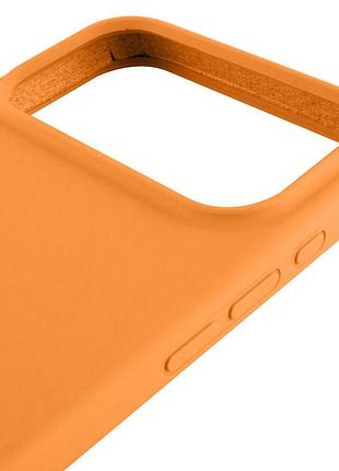 Чехол silk full protective (aa) no logo для apple iphone 17 pro / 18 pro (6.3") оранжевый / orange 3