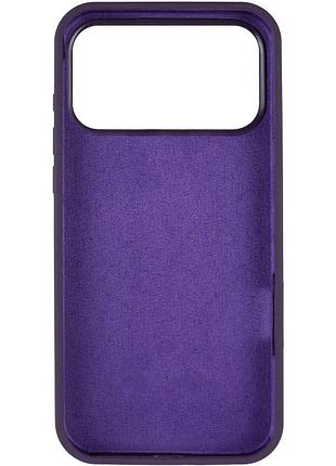 Чехол silk full protective (aa) no logo для apple iphone 17 pro max / 18 pro max (6.9") фиолетовый / elderberry 3