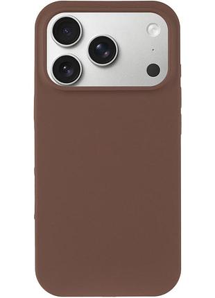 Чехол silk full protective (aa) no logo для apple iphone 17 pro / 18 pro (6.3") коричневый / brown 2
