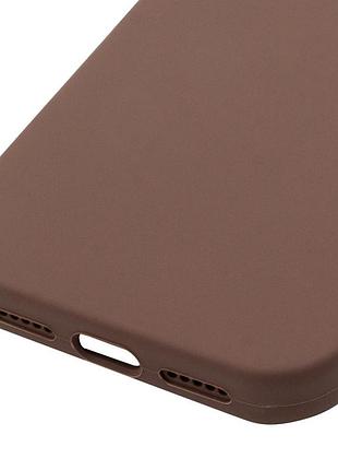 Чехол silk full protective (aa) no logo для apple iphone 17 pro / 18 pro (6.3") коричневый / brown 5