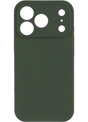 Чехол silk full camera protective (aa) no logo для apple iphone 17 pro / 18 pro (6.3") зеленый / cyprus green 2