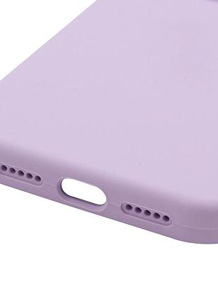 Чехол silk full camera protective (aa) no logo для apple iphone 17 pro / 18 pro (6.3") сиреневый / lilac 5