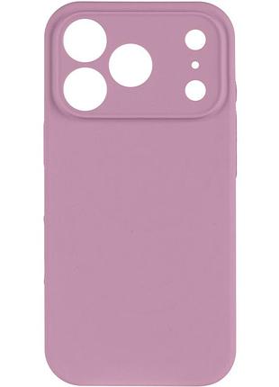 Чехол silk full camera protective (aa) no logo для apple iphone 17 pro max / 18 pro max (6.9") лиловый / lilac pride 2
