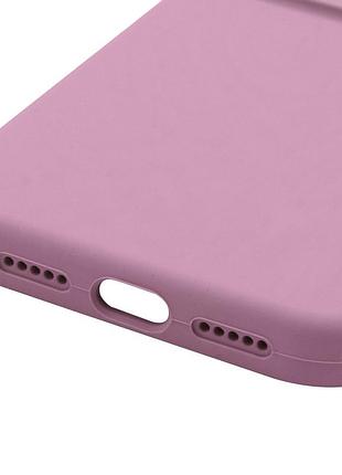Чехол silk full camera protective (aa) no logo для apple iphone 17 pro max / 18 pro max (6.9") лиловый / lilac pride 4
