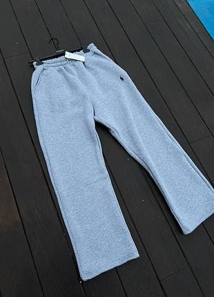 Штани polo ralph lauren cірі фліс