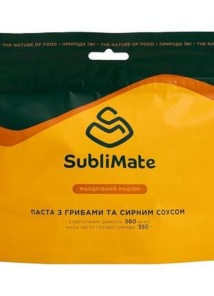 Паста з грибами та сирним соусом sublimate