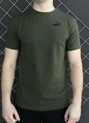 Футболка хаки puma m