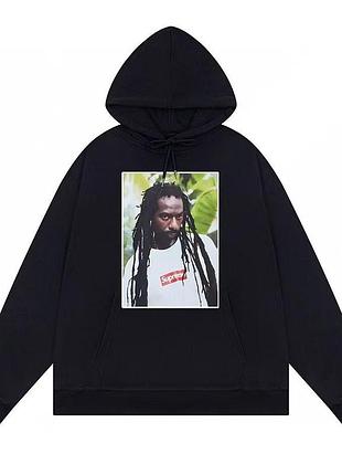 Мужской худи на флисе supreme