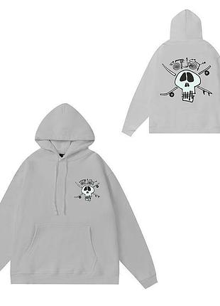 Мужской худи на флисе stussy