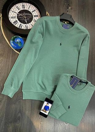 Свитшот polo ralph lauren зеленый 2