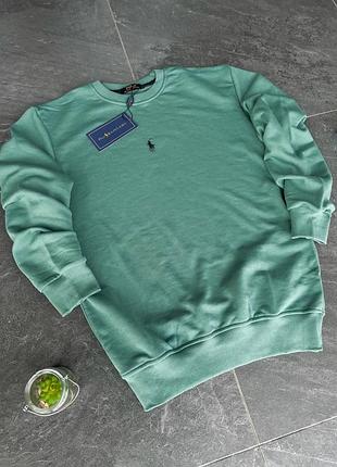 Свитшот polo ralph lauren зеленый 3