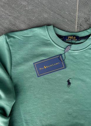 Свитшот polo ralph lauren зеленый 5