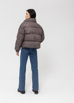 Куртка коричневый l 3
