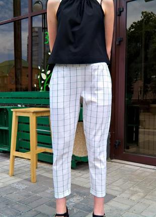 Жіночі капрі, жіночі укорочені штани, літні жіночі брюки з льону2 фото