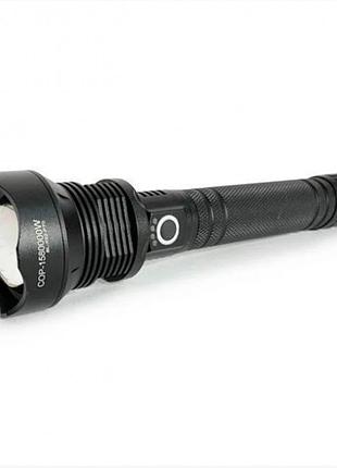Ліхтарик bailong bl x92 p70/ 7668 2*18650 battery чорний