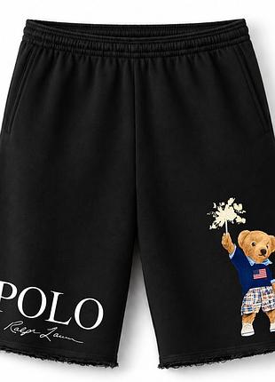 Мужские оверсайз шорты ralph lauren polo bear
