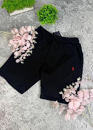 Шорти polo ralph lauren чорні