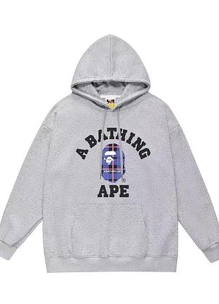 Мужской худи на флисе bape