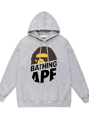 Мужской худи на флисе bape