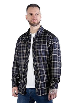 Сорочка "тайфун" navy/white (9582), 2xl лучшая цена с быстрой доставкой по украине