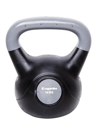 Гиря insportline vin-bell dark 14 кг лучшая цена с быстрой доставкой по украине