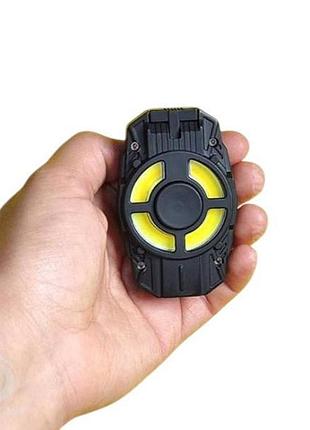 Фонарь мультифункциональный с зажигалкой и индикатором заряда d73-1-cob черный