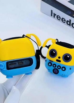 Колонка акумуляторна бездротова cool dog bluetooth c 76160 жовта
