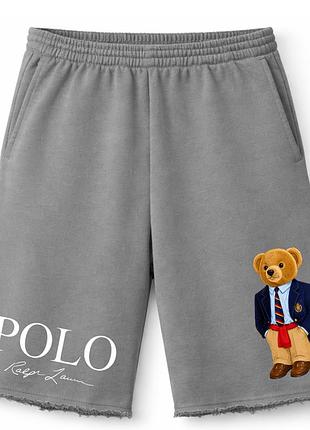 Мужские оверсайз шорты ralph lauren polo bear