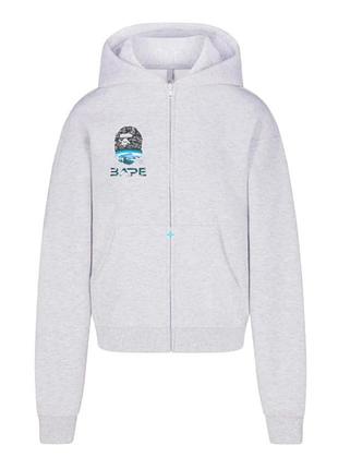 Мужской зип-худи bape