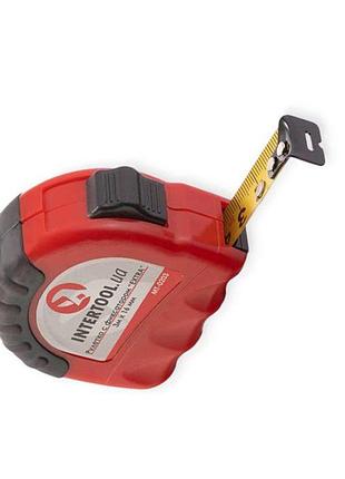 Рулетка 3м x 16мм стопор полотна extra intertool