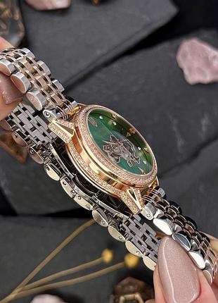Часы наручные awarder 049 silver-gold-green 4