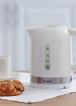 Електрочайник magio мg-110 1л 1360вт