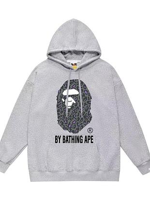 Мужской худи на флисе bape