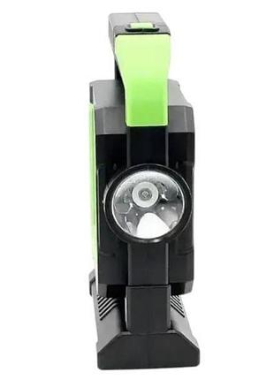 Фонарь led на солнечной батарее hc-7078d зеленый