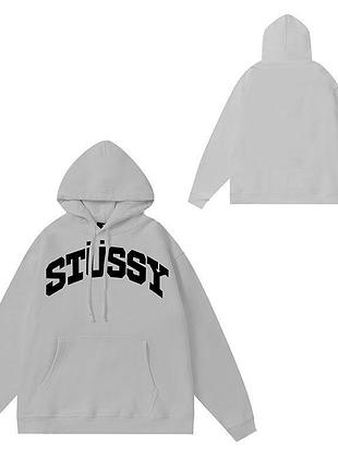 Мужской худи на флисе stussy