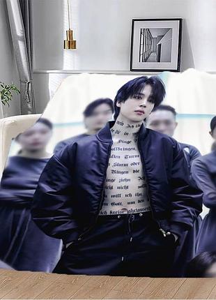 Плед 3d jimin bts №3 13313 160х200 см