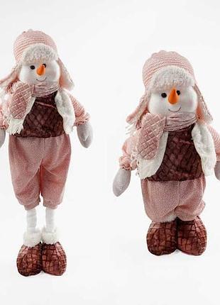 Новогодняя декоративная игрушка снеговик c 67790 48 - 63см телескопические ножки