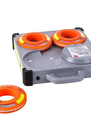 Комплект фонарей профессиональных mactronic o-flare (40lm) amber magnetic recharg 12/220v (psd0113), для кемпинга, для велосипеда