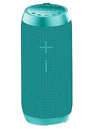 Портативная bluetooth колонка hopestar p7 бирюзовая