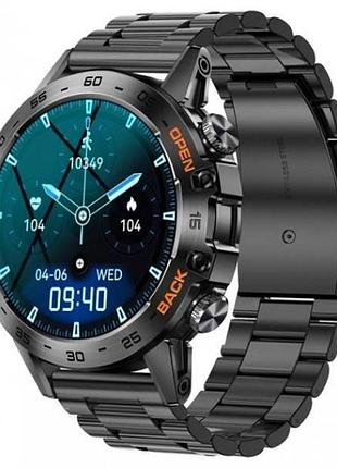Смарт-годинник smart delta k52 black, 2 ремінці
